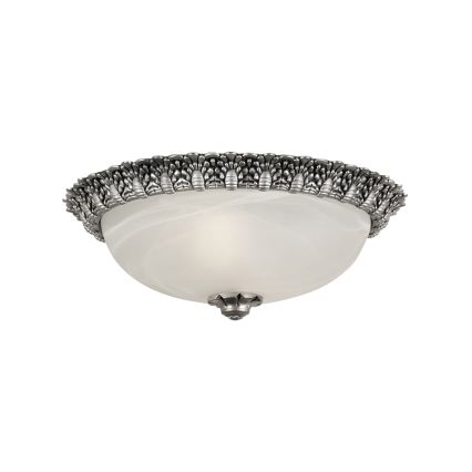 BRILAGI - Griestu lampa FRESCO 2xE27/40W/230V Ø 30 cm sudraba