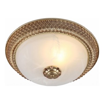 Brilagi - Griestu lampa FRESCO 2xE27/40W/230V Ø 30 cm zelta krāsā
