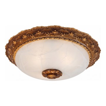 Brilagi - Griestu lampa FRESCO 2xE27/40W/230V Ø 30 cm, zelta krāsā