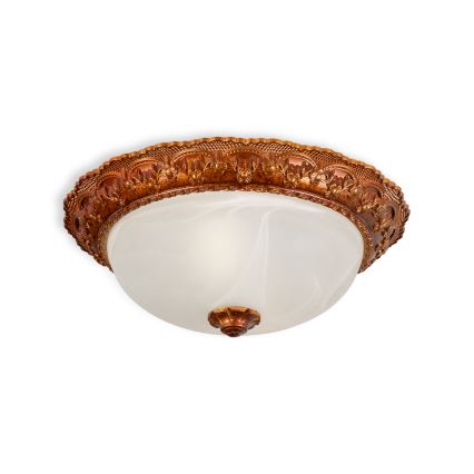 BRILAGI - Griestu lampa FRESCO 2xE27/40W/230V Ø 30 cm, zelta krāsā