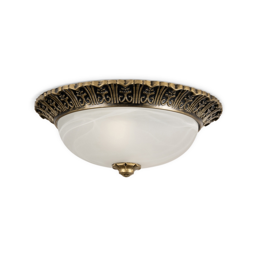 BRILAGI - Griestu lampa FRESCO 2xE27/40W/230V Ø 30 cm zelta krāsā