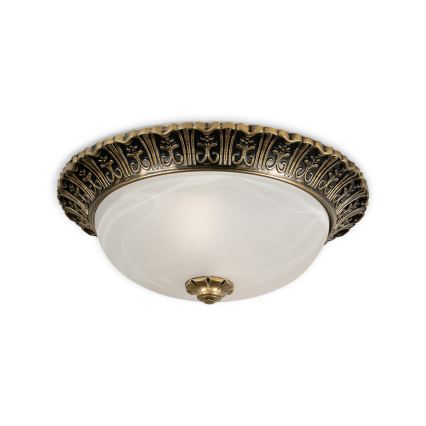 BRILAGI - Griestu lampa FRESCO 2xE27/40W/230V Ø 30 cm zelta krāsā