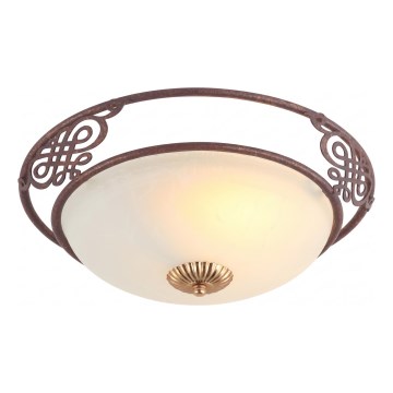 Brilagi - Griestu lampa FRESCO 2xE27/40W/230V Ø 43 cm brūna