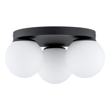 BRILAGI - Griestu lampa MILO 3xE27/60W/230V Ø 35 cm melna