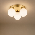 BRILAGI - Griestu lampa MILO 3xE27/60W/230V Ø 35 cm, zelta