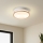 Brilagi - Griestu lampa ORINO 2xE27/40W/230V Ø 27 cm balta/ozols
