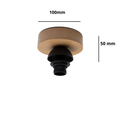 BRILAGI - Griestu lampa PARTY 1xE14/60W/230V ozols