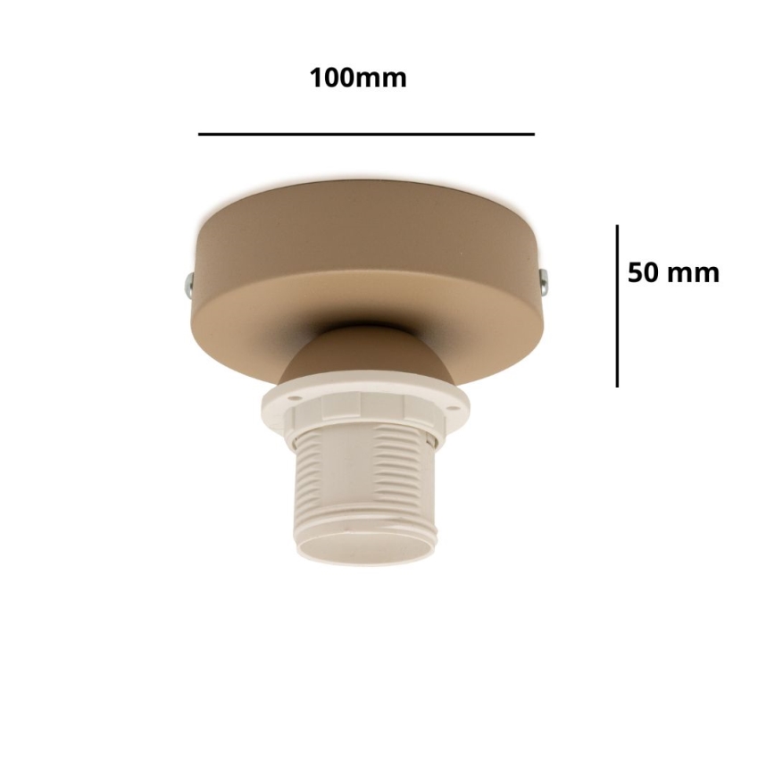 Brilagi - Griestu lampa PARTY 1xE27/60W/230V Ø 10 cm bēša