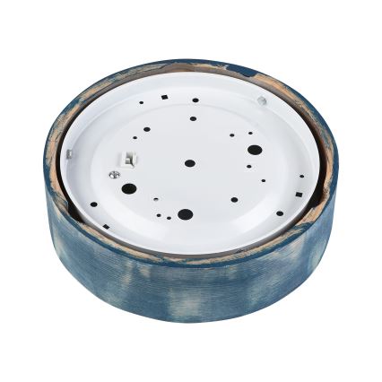 Brilagi - Griestu lampa PINO 1xE27/15W/230V priede/zila Ø 27,5 cm