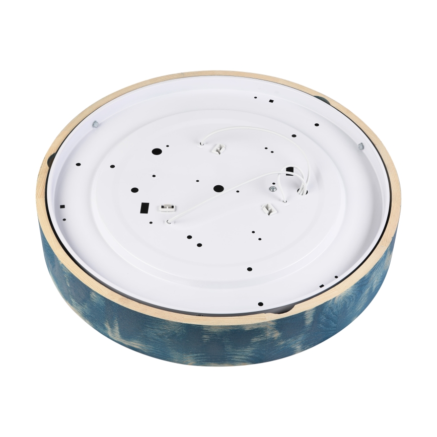 Brilagi - Griestu lampa PINO 3xE27/15W/230V priede/zila Ø 47,5 cm