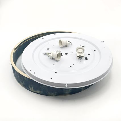 Brilagi - Griestu lampa PINO 3xE27/15W/230V priede/zila Ø 47,5 cm