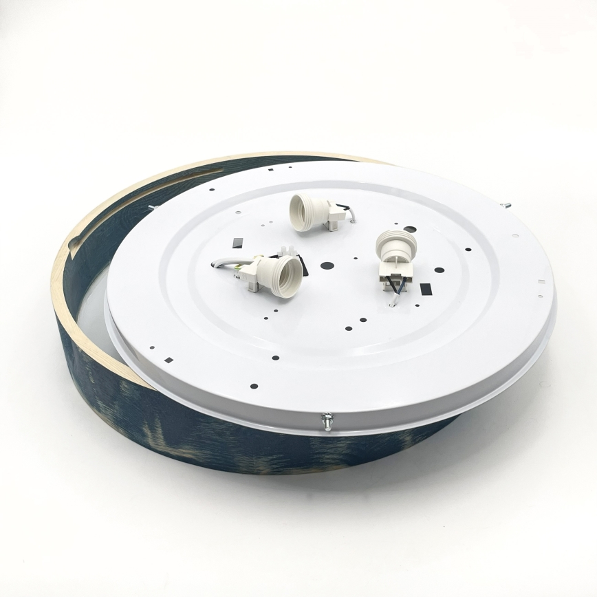 Brilagi - Griestu lampa PINO 3xE27/15W/230V priede/zila Ø 47,5 cm