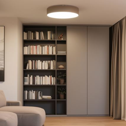 BRILAGI - Griestu lampa POOL 5xE27/15W/230V Ø 60 cm IP54 bēšs
