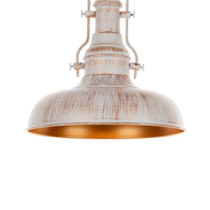 Brilagi - Griestu lampa PYRONIC 1xE27/40W/230V Ø 32 cm krēmkrāsa/patina