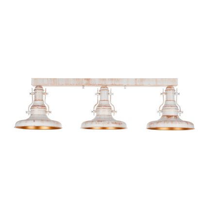 Brilagi - Griestu lampa PYRONIC 3xE27/40W/230V krēmkrāsa/patina