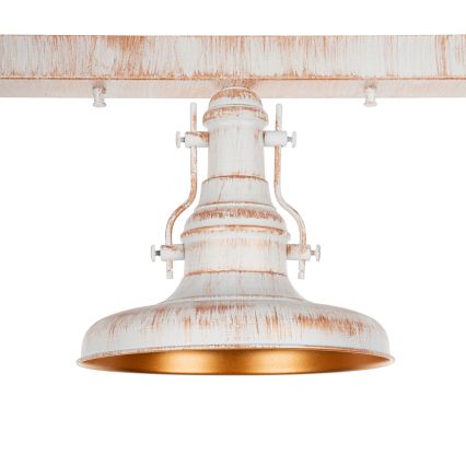 Brilagi - Griestu lampa PYRONIC 3xE27/40W/230V krēmkrāsa/patina