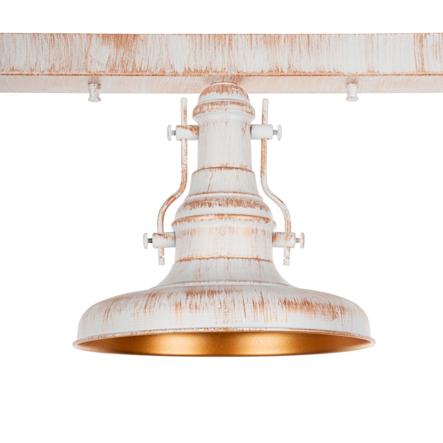 Brilagi - Griestu lampa PYRONIC 3xE27/40W/230V krēmkrāsa/patina