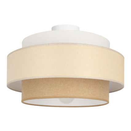 Brilagi - Griestu lampa RESNA 1xE27/60W/230V Ø 40 cm krēmkrāsaina/bēša