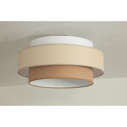 Brilagi - Griestu lampa RESNA 1xE27/60W/230V Ø 40 cm krēmkrāsaina/bēša
