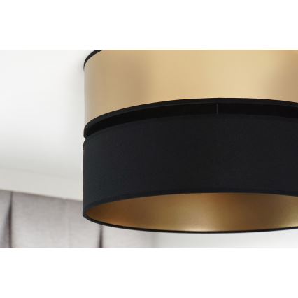 Brilagi - Griestu lampa ROYAL 1xE27/15W/230V d. 40 cm melna/zelta