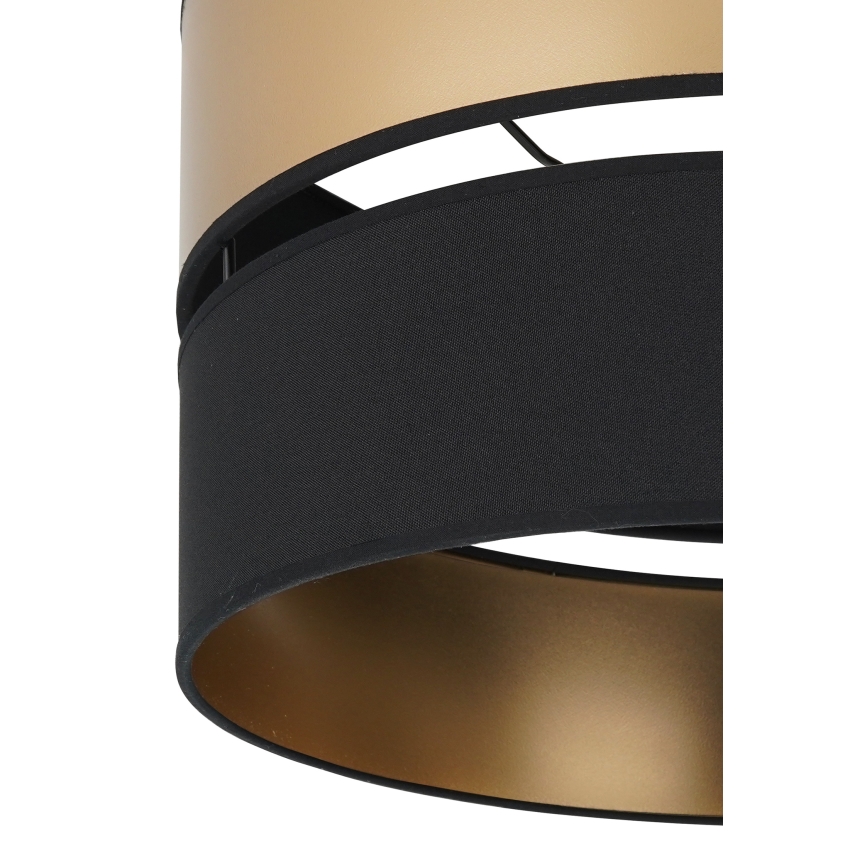 Brilagi - Griestu lampa ROYAL 1xE27/15W/230V d. 40 cm melna/zelta