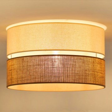 Brilagi - Griestu lampa ROYAL YUTE 1xE27/15W/230V d. 40 cm bēša/krēmkrāsa
