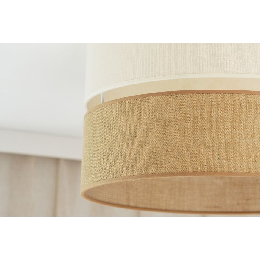 Brilagi - Griestu lampa ROYAL YUTE 1xE27/15W/230V d. 40 cm bēša/krēmkrāsa