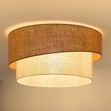 Brilagi - Griestu lampa SHINE 1xE27/15W/230V d. 50 cm bēša/krēmkrāsa