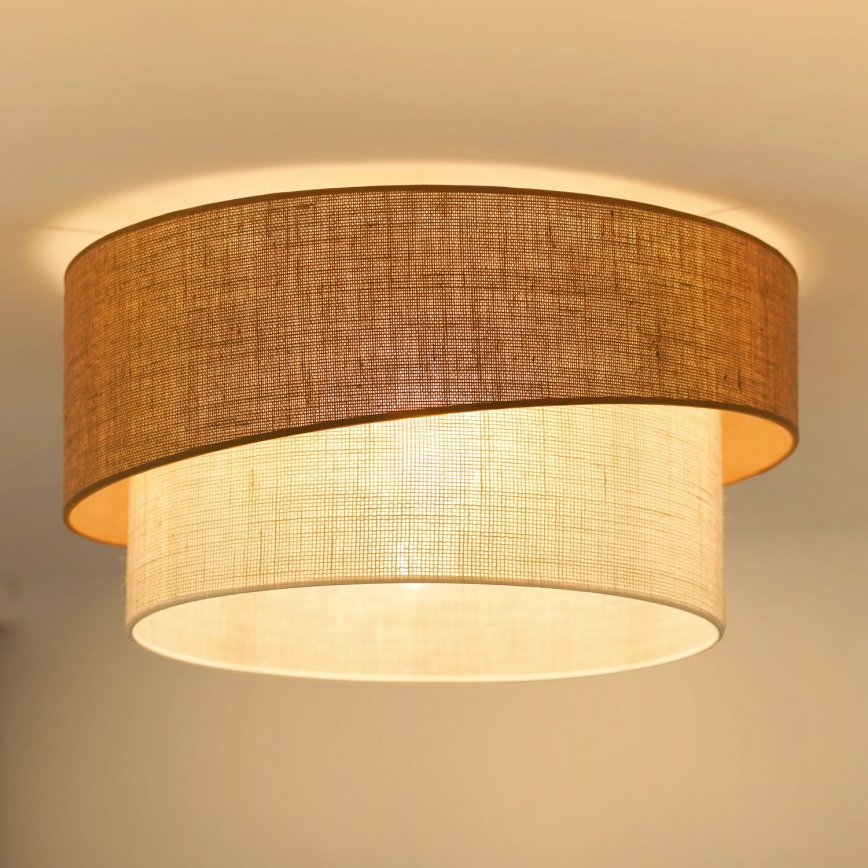 Brilagi - Griestu lampa SHINE 1xE27/15W/230V d. 50 cm bēša/krēmkrāsa