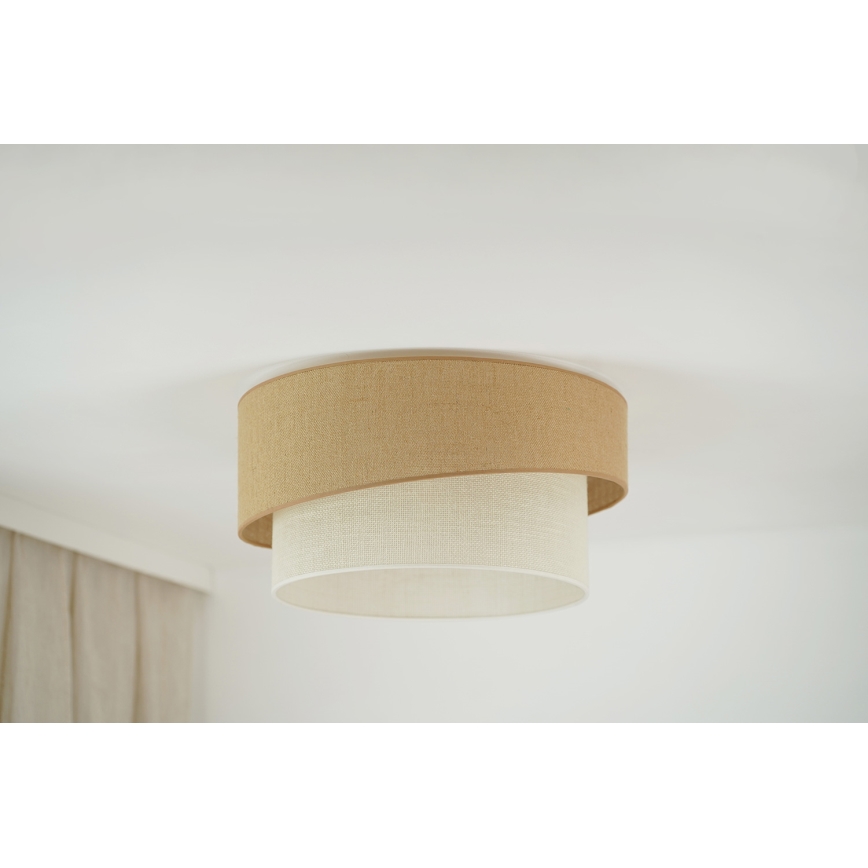 Brilagi - Griestu lampa SHINE 1xE27/15W/230V d. 50 cm bēša/krēmkrāsa