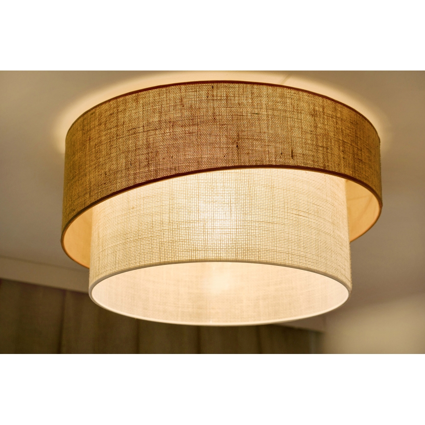 Brilagi - Griestu lampa SHINE 1xE27/15W/230V d. 50 cm bēša/krēmkrāsa