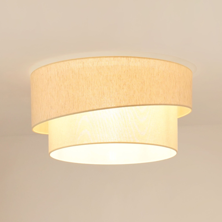Brilagi - Griestu lampa SHINE 1xE27/15W/230V d. 50 cm krēmkrāsa