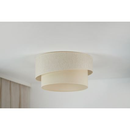 Brilagi - Griestu lampa SHINE 1xE27/15W/230V d. 50 cm krēmkrāsa