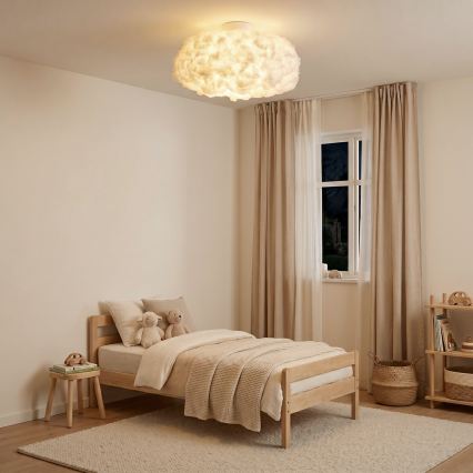 Brilagi - Griestu lampa SOLEAIR 1xE27/40W/230V Ø 45 cm balta