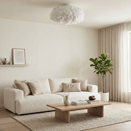 Brilagi - Griestu lampa SOLEAIR 1xE27/40W/230V Ø 45 cm balta