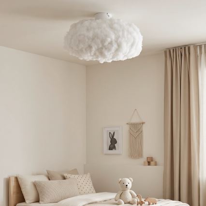 Brilagi - Griestu lampa SOLEAIR 1xE27/40W/230V Ø 45 cm balta