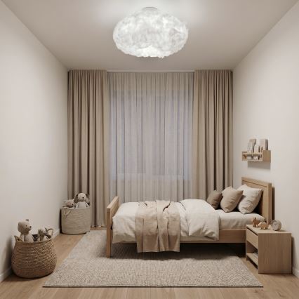 Brilagi - Griestu lampa SOLEAIR 2xE27/40W/230V diam. 60 cm balta