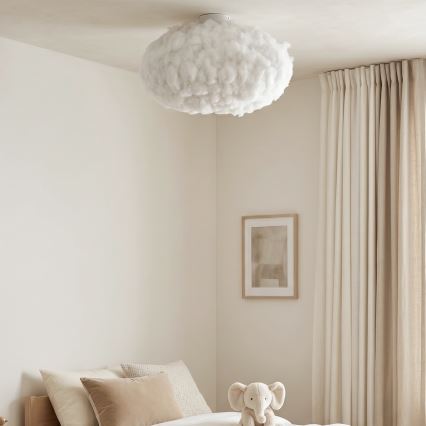 Brilagi - Griestu lampa SOLEAIR 2xE27/40W/230V diam. 60 cm balta