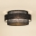 Brilagi - Griestu lampa SPACE YUTE LED/12W/230V d. 50 cm 3000K/4000K/6400K melna