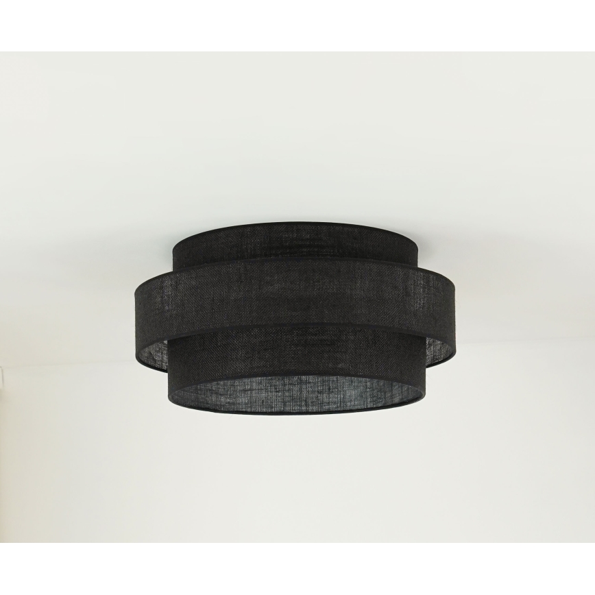 Brilagi - Griestu lampa SPACE YUTE LED/12W/230V d. 50 cm 3000K/4000K/6400K melna