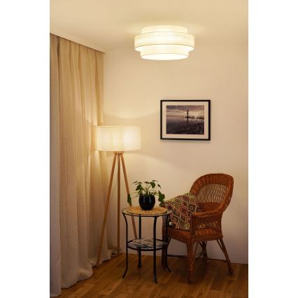 Brilagi - Griestu lampa SPACE YUTE LED/12W/230V diametrs 50 cm 3000K/4000K/6400K krēmkrāsas