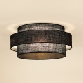 Brilagi - Griestu lampa SPACE YUTE LED/12W/230V Ø 50 cm 3000K/4000K/6400K melna