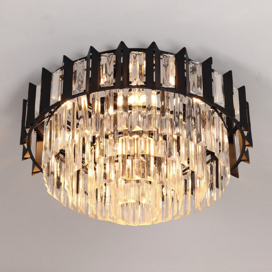 Brilagi - Griestu lampa SPECTRA 5xE14/40W/230V Ø 48 cm melna