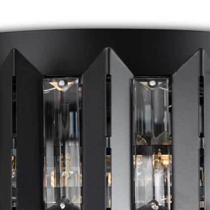 BRILAGI - Griestu lampa SPECTRA 5xE14/40W/230V Ø 48 cm melna
