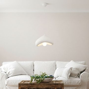 Brilagi - Griestu lampa uz kabeļa WABI SABI 1xE27/40W/230V Ø 30 cm balta
