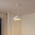 Brilagi - Griestu lampa uz kabeļa WABI SABI 1xE27/40W/230V Ø 30 cm balta