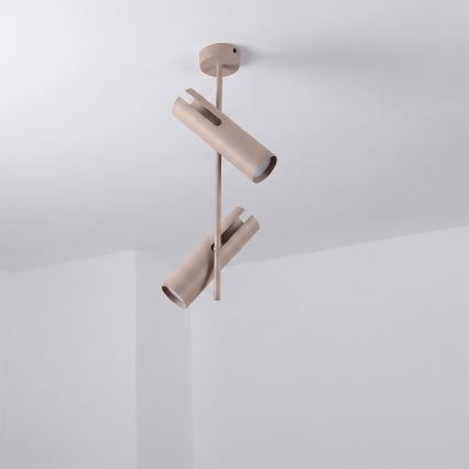 BRILAGI - griestu lampa uz stieņa BRANCH 2xGU10/30W/230V bēša