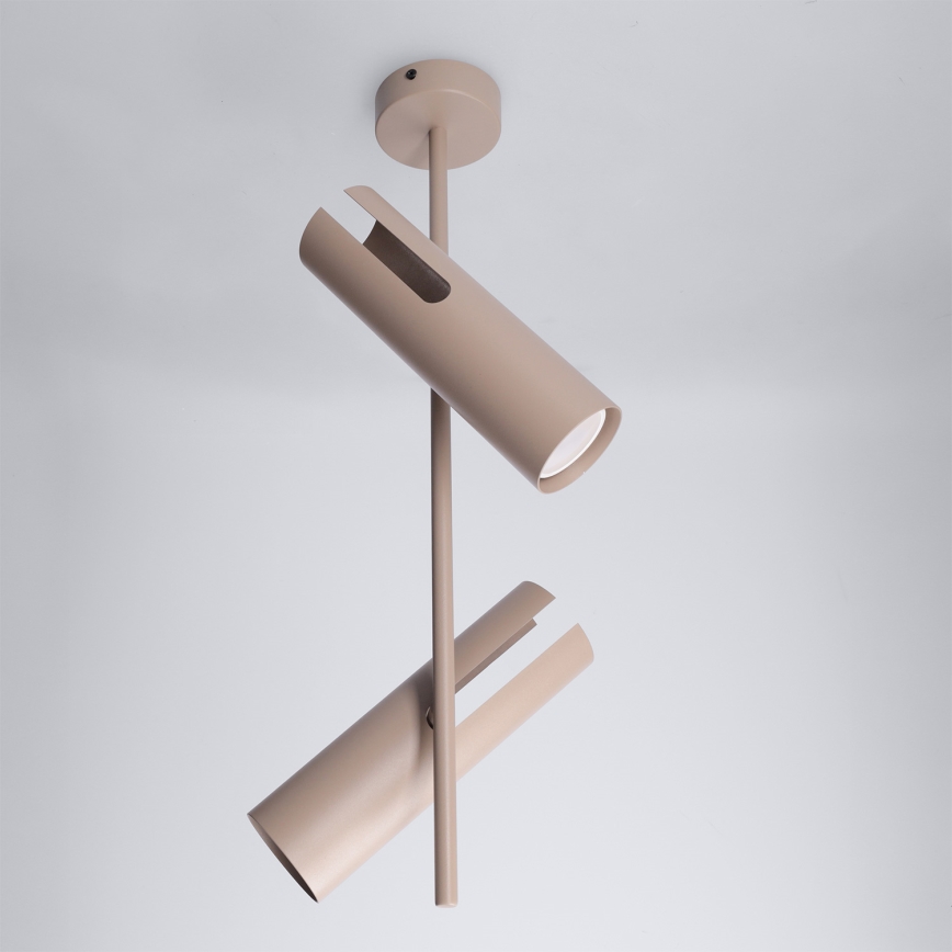 BRILAGI - griestu lampa uz stieņa BRANCH 2xGU10/30W/230V bēša