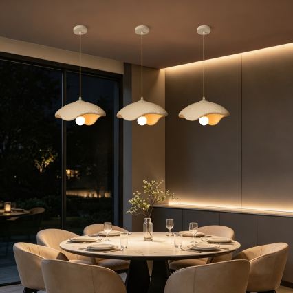 BRILAGI - Griestu lampa uz vada WABI SABI 1xE27/60W/230V Ø 30 cm balta