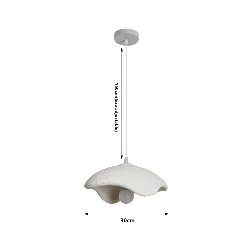 BRILAGI - Griestu lampa uz vada WABI SABI 1xE27/60W/230V Ø 30 cm balta